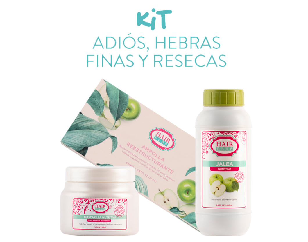 Adiós Hebras Finas y Secas