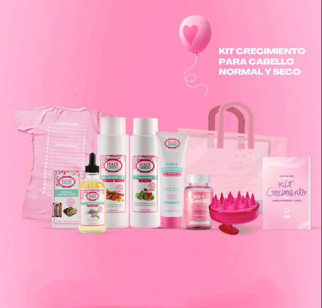 Kit 1 Crecimiento Cabello Normal o Seco