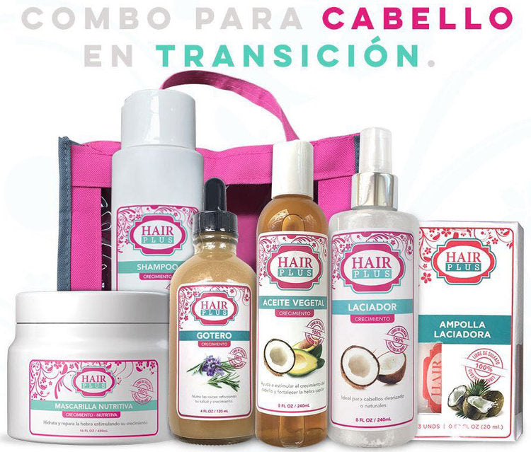 Combo Para Cabello En Transicion
