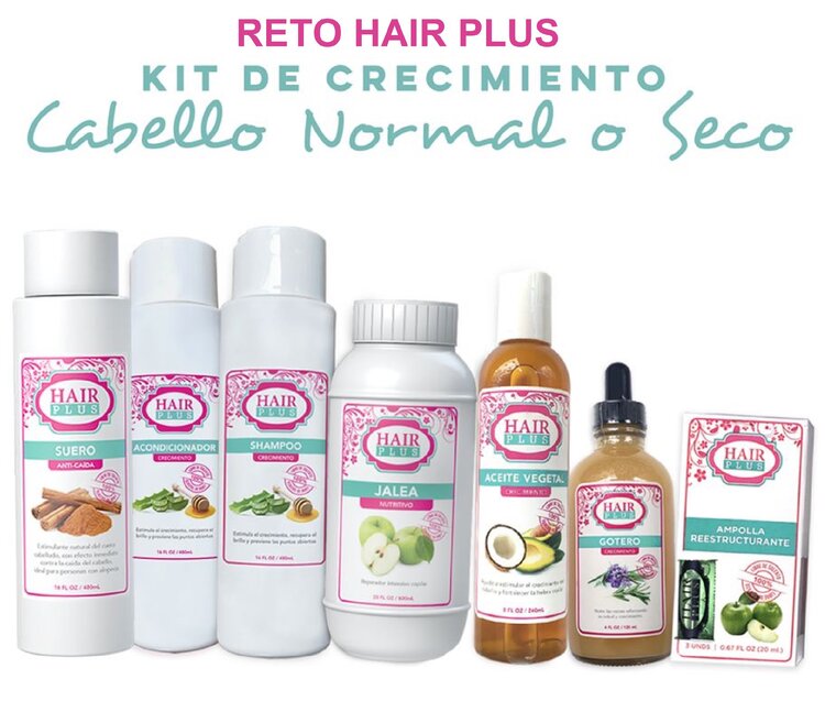 Reto Hair Plus Kit Crecimiento Cabello Normal-Seco