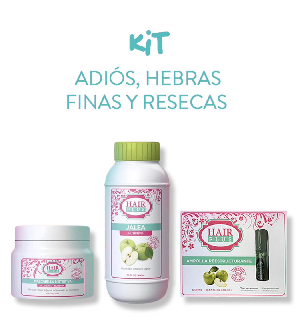 Adiós Hebras Finas y Secas
