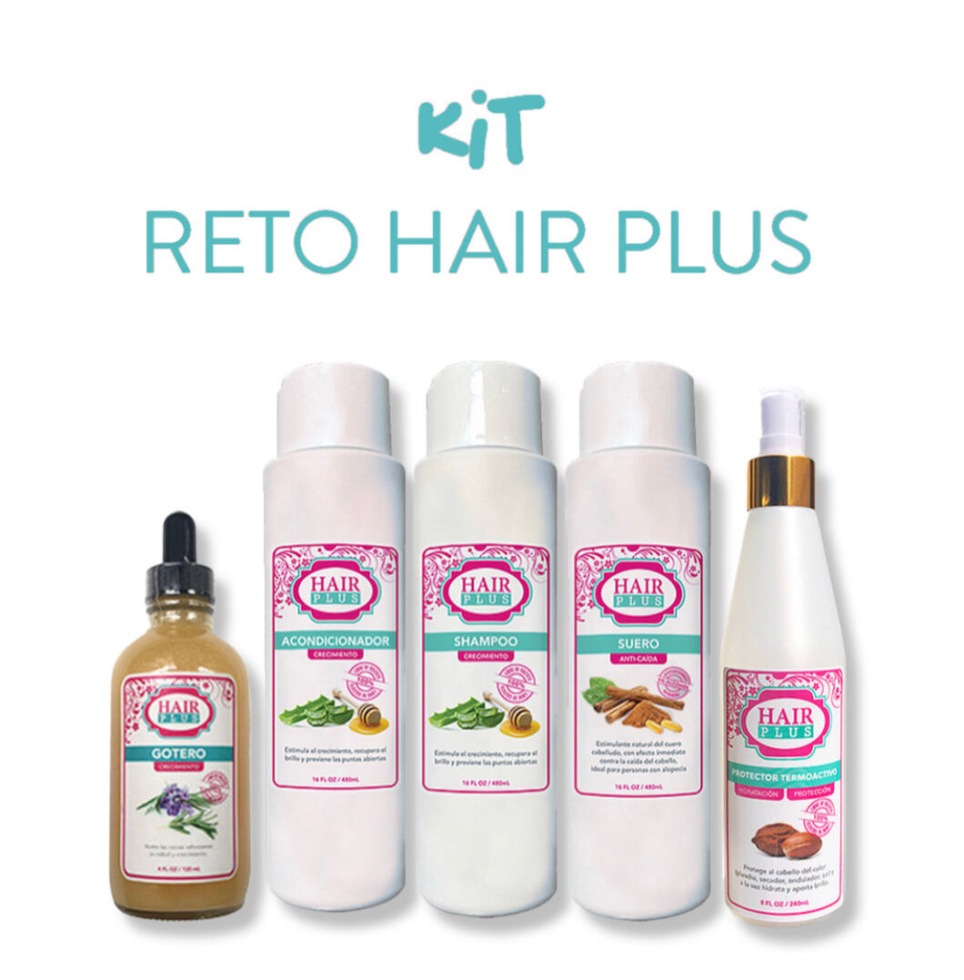 Reto Hair Plus 5 Pasos